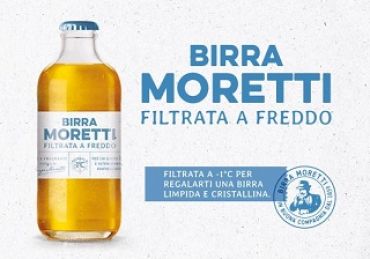 Birra Moretti Filtrata a Freddo 30P