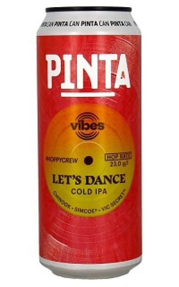 Pinta Vibes Let's Dance Cold IPA 50BO