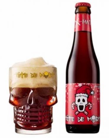 Tête de Mort Xmas Brune 33P