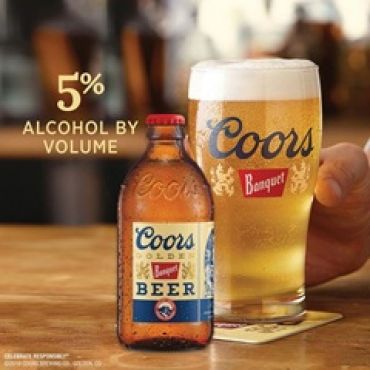 Coors Banquet Beer 35P