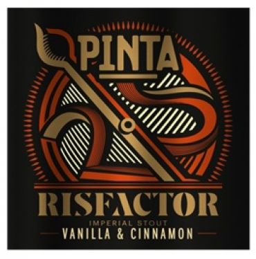 Pinta RISfactor Vanilla / Cinnamon Stout 33P