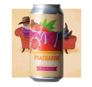 The Piggy Brew Peacharine NEIPA 44BO