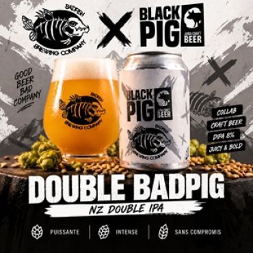 Badfish Double BadPig NZ DIPA33BO
