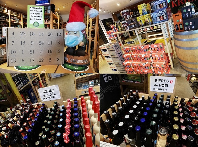 C’est déjà Noël à La Capsule Beer Shop…….