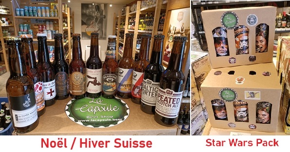 Noël est arrivé à La Capsule Beer Shop…….