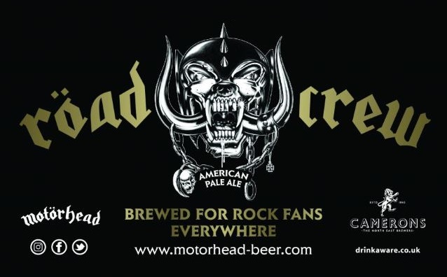 Röad Crew : La nouvelle bière by Motörhead.