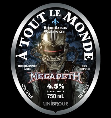 A Tout le Monde : La nouvelle bière by Megadeth