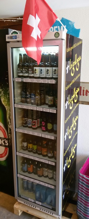 Nouveau: Un frigo 100% bières Suisses à La Capsule